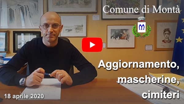 Video aggiornamento del 18 aprile 2020