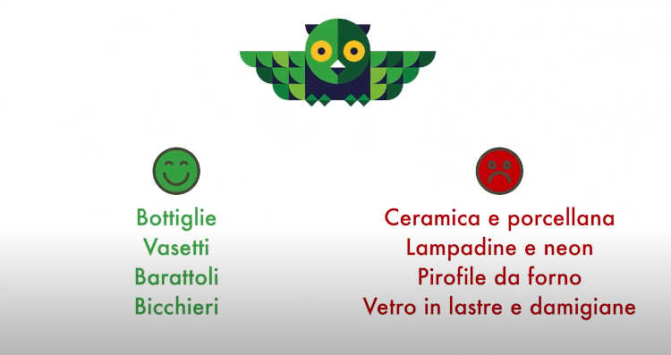 Nelle campane solo vetro