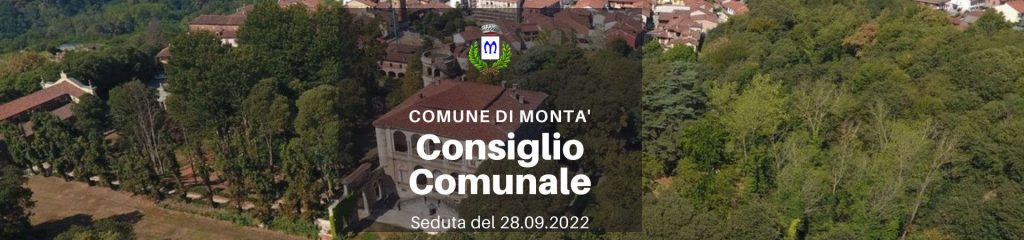 Consiglio Comunale del 28 settembre 2022