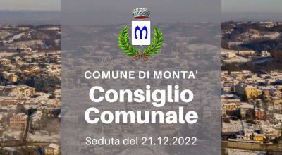 Consiglio Comunale del 21 dicembre 2022