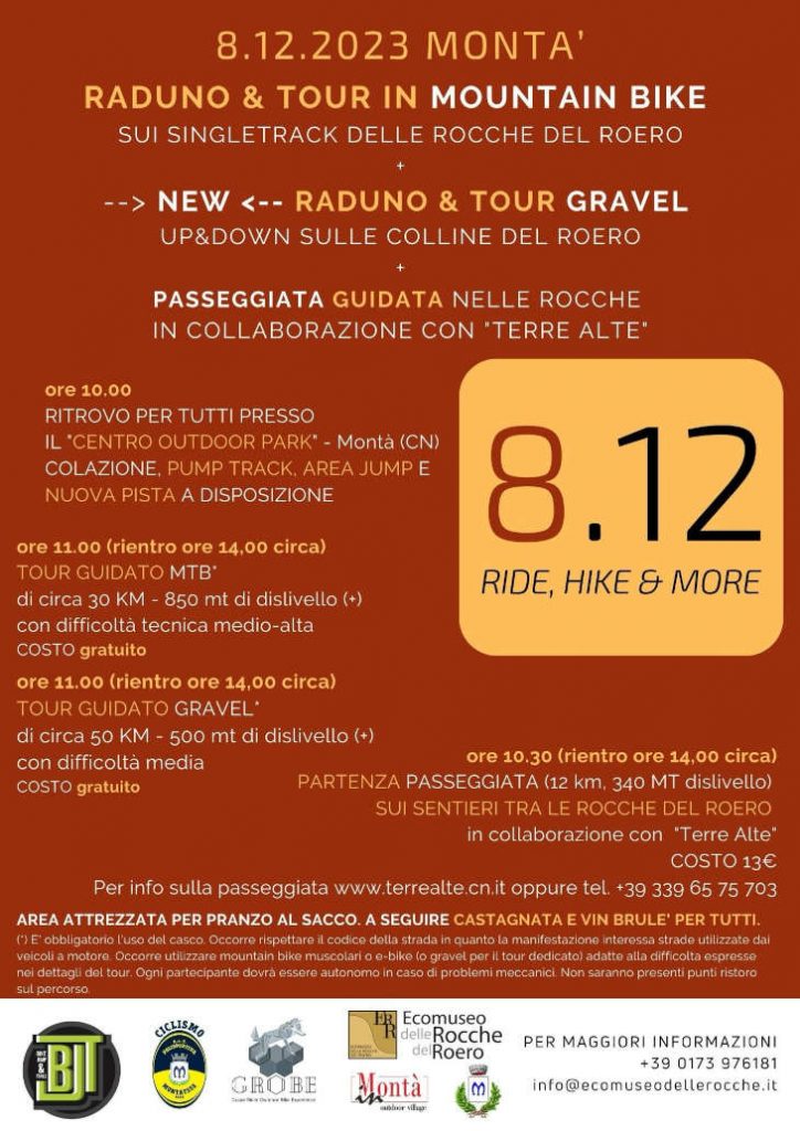 8.12.2023 MTB, GRAVEL & HIKING - sesta edizione