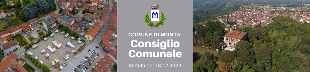 Seduta del Consiglio Comunale del 13.12.2023. Approvazione bilancio