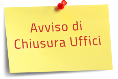 Chiusura Ufficio Anagrafe e Protocollo