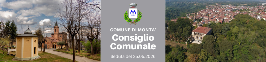 CONSIGLIO COMUNALE DEL 25 MAGGIO 2026
