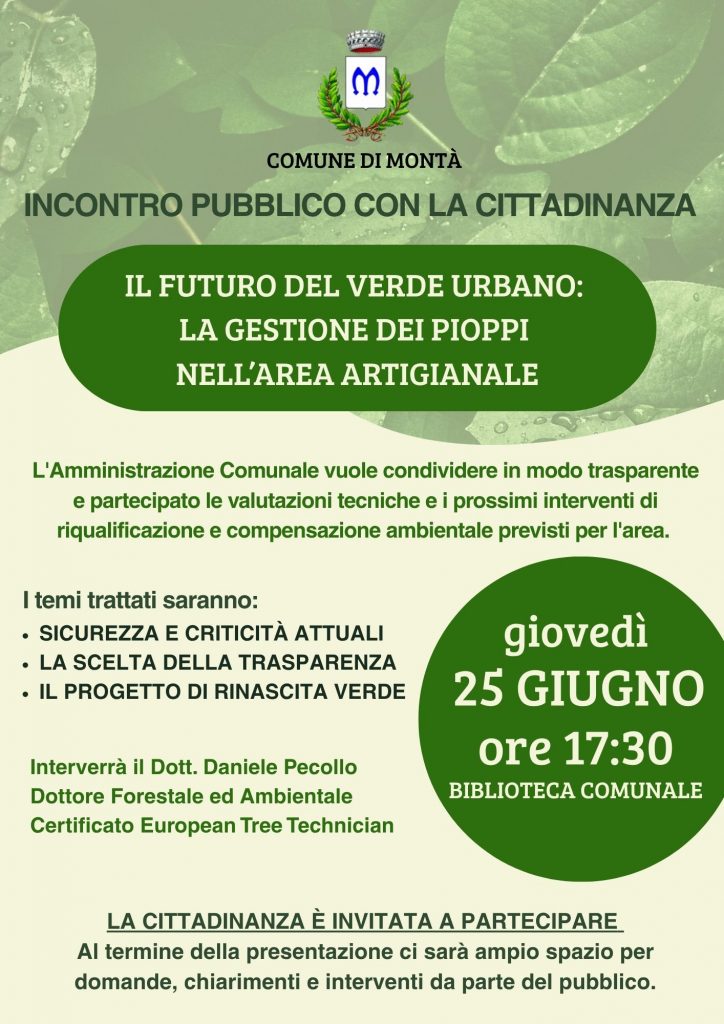 INCONTRO PUBBLICO CON LA CITTADINANZA